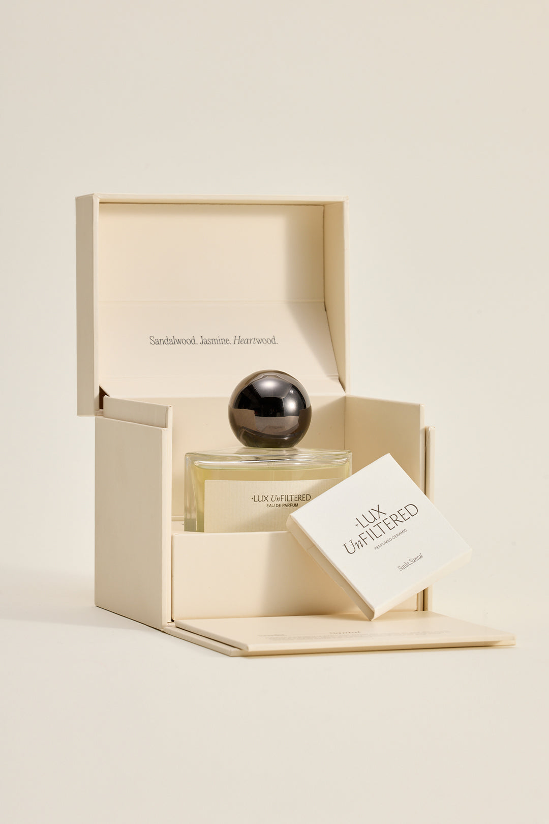 Sunlit Santal Perfume Box - + LUX UNFILTERED
