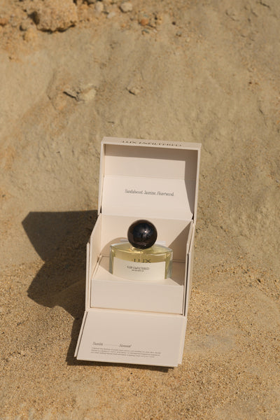 Sunlit Santal Perfume Box - + LUX UNFILTERED