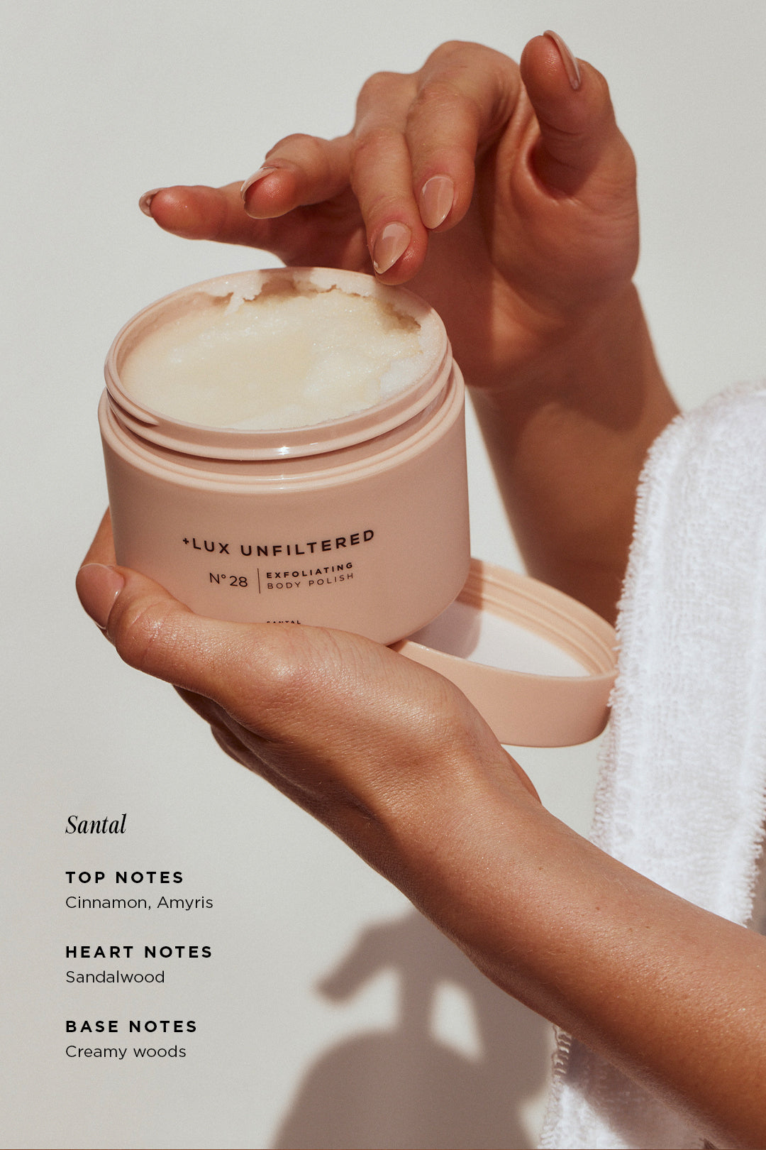 N°28 Exfoliating Body Polish - + LUX UNFILTERED